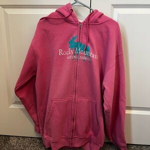 Pink Rocky Mountain Zip Up
